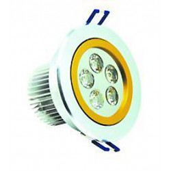 5W LED Energy Saving 2-Tone Ceiling Recessed light - Warm White