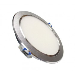 Recessed light - 12W LED Energy Saving Ceiling Recessed light Silver Crown - Warm White