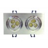 6W LED Energy Saving Grid Giling Spotlight - Warm White