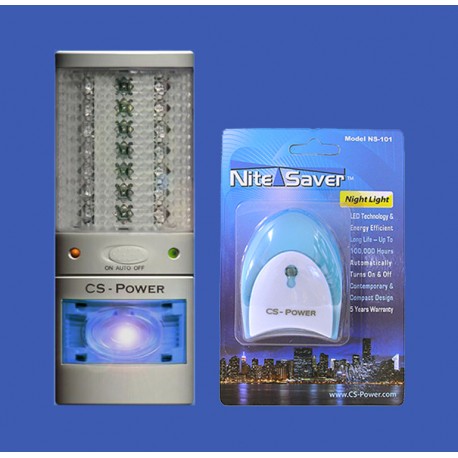 thumbnail image 2 of SYLVANIA Power Failure LED Night Lights – Emergency Backup, Motion Activated, 3 Pack, Rechargeable 2 of 6