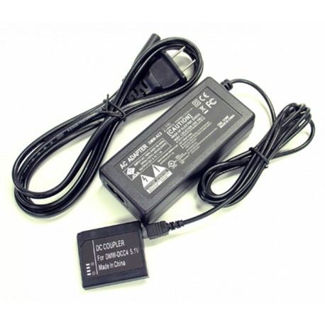 CS POWER DMW-AC5 with DMW-DCC4 coupler Kit Replacement AC Adapter For Panasonic